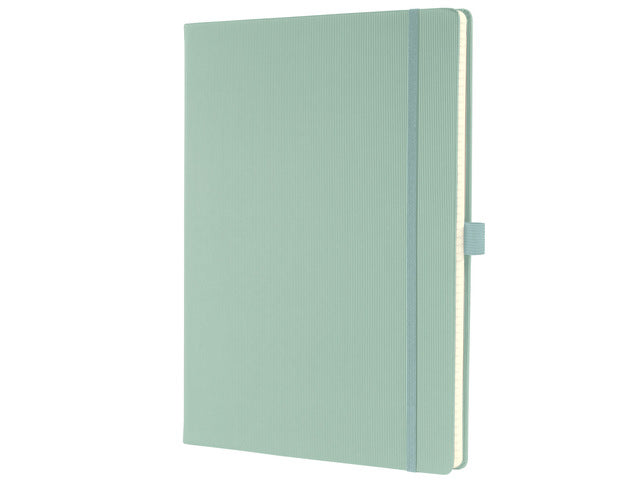 Notitieboek Conceptum A4 MINTGROEN lijn 194pag 80gr HC