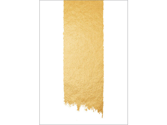 Papier mit Motiv Sigel, Goldener Pinselstrich, zwei Motive, hochwertiger Karton, FSC Mix Cred (Tinte/Laser/Kopie), 200 g, A4, 50 Vel