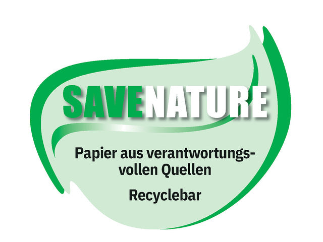 Papier mit Motiv Sigel, Eukalyptus, zwei Motive, Graspapier, FSC Mix Credit (Tinte/Laser/Kopie), 100 g, A4, 100 Vel