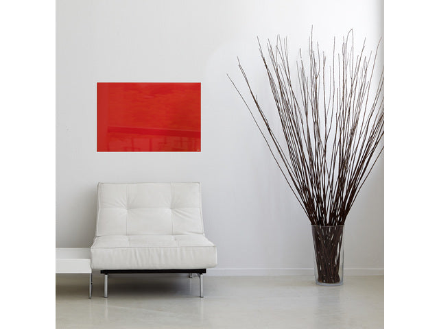 Glasmagneetbord Sigel Artverum 600x400x15mm Rood