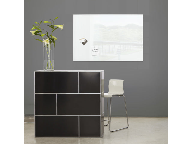 Glasmagneetbord Sigel Artverum 780x480x15mm super wit