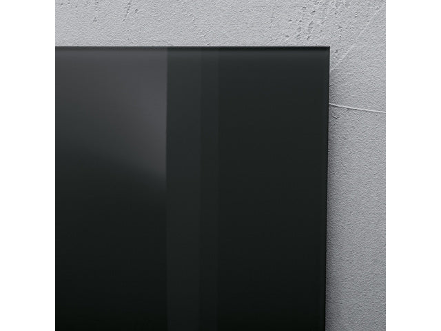 Glasmagneetbord XL Sigel Artverum 1200x900x18mm zwart