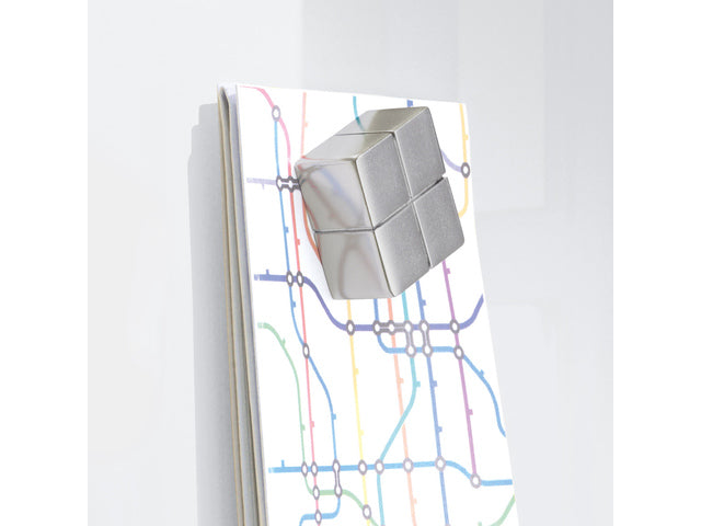 Glasmagneetbord XL Sigel Artverum 1500x1000x18mm super wit