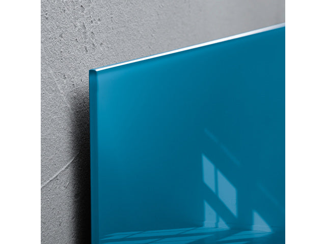 Glasmagneetbord Sigel Artverum 480x480x15mm petrolblauw