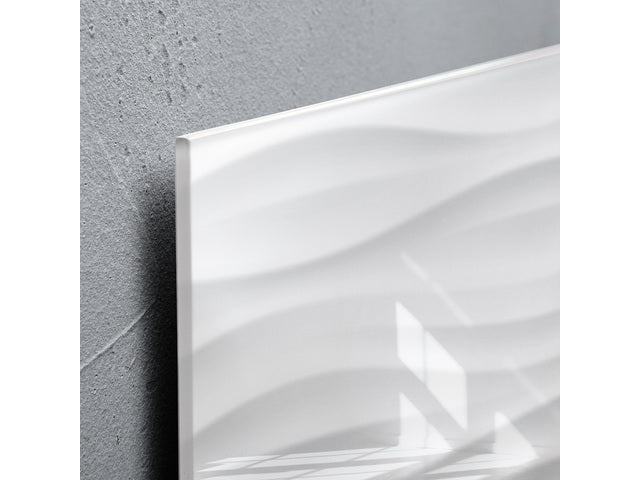 Glasmagneetbord Sigel Artverum 480x480x15mm Wit Golf