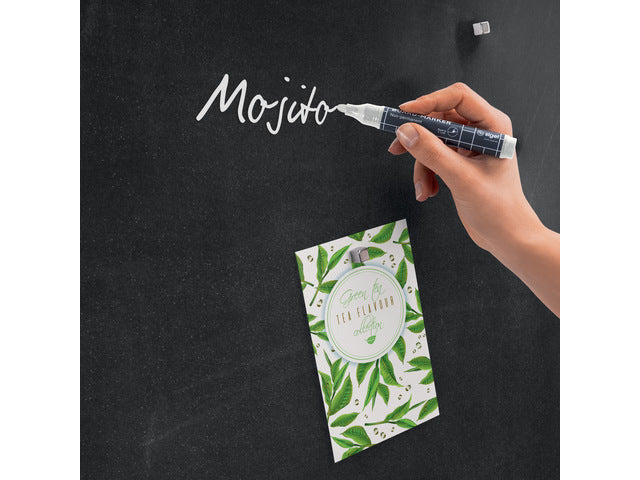 Glas-magneetbord Sigel Artverum Happy Hour mat 900x1200mm