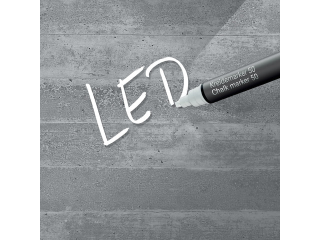 Glasmagneetbord Sigel Artverum LED licht 480x480x15 betondesign