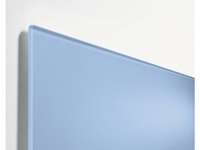 Glas-magneetbord Sigel Artverum mat pastelblauw. 600x400x15mm