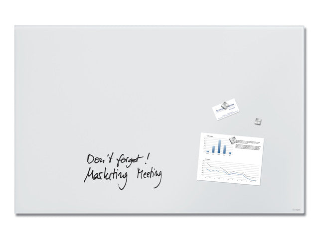 Glasmagneetbord Sigel Artverum opaco super bianco. 1000x650x15mm