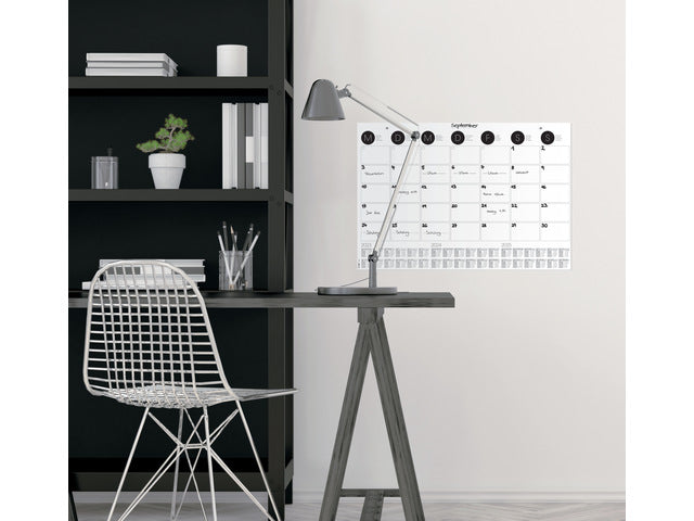 Bureauonderlegger en wand kalender Sigel met ophang mogelijkheid, 59,5x41cm, 120 grams papier, 12 vel, 3-jaars kalender 23/24/25