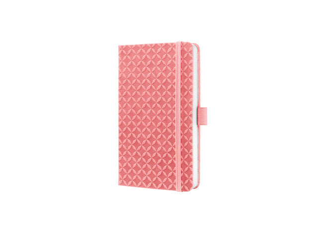 Notitieboek Sigel Jolie Flair A6 hardcover gelinieerd roze