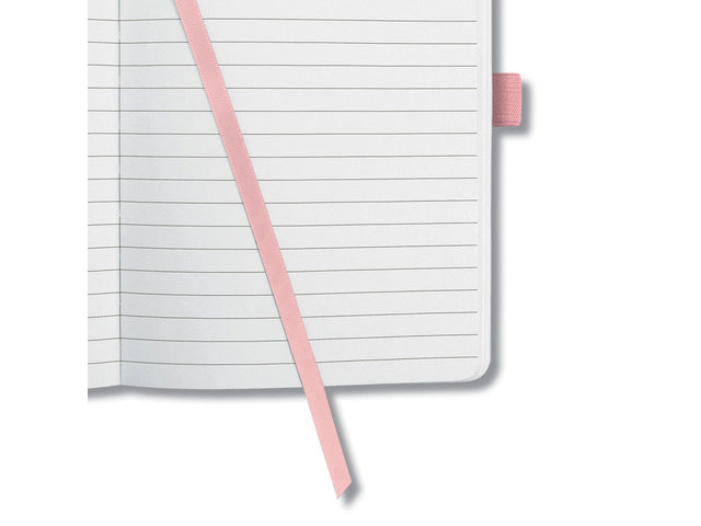 Notitieboek Sigel Jolie Flair A6 hardcover gelinieerd roze