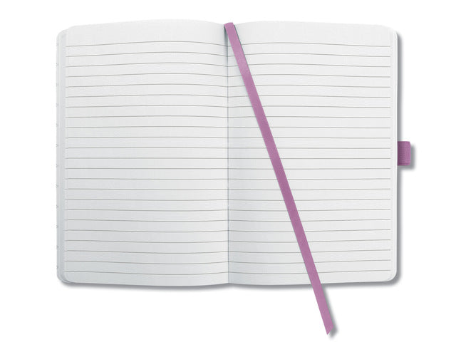 Benachrichtigungsbuch Sigel Jolie Flair A5 Hardcover gelinieert himmelblau