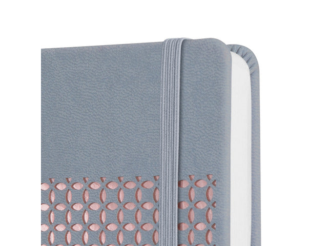 Notitieboek Sigel Jolie Impress A6 hardcover gelinieerd 'Glacier Grey'