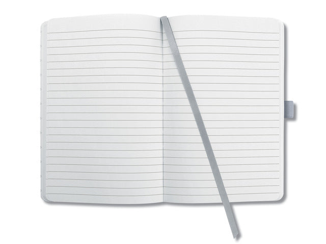Notitieboek Sigel Jolie Impress A5 hardcover gelinieerd 'Glacier Grey'