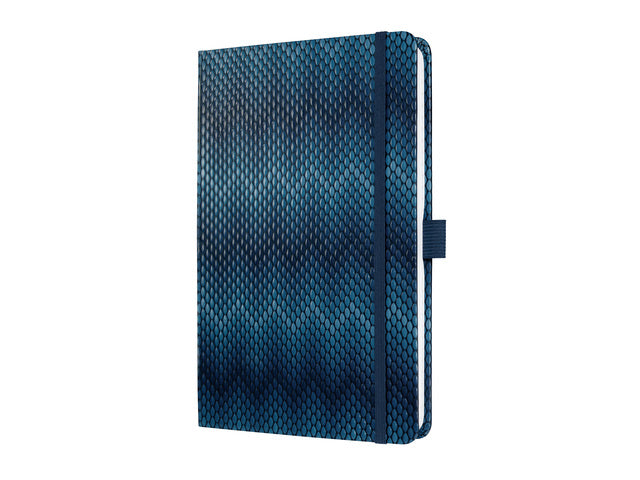 notitieboek Sigel Jolie Beauty A5 hardcover gelinieerd blauw