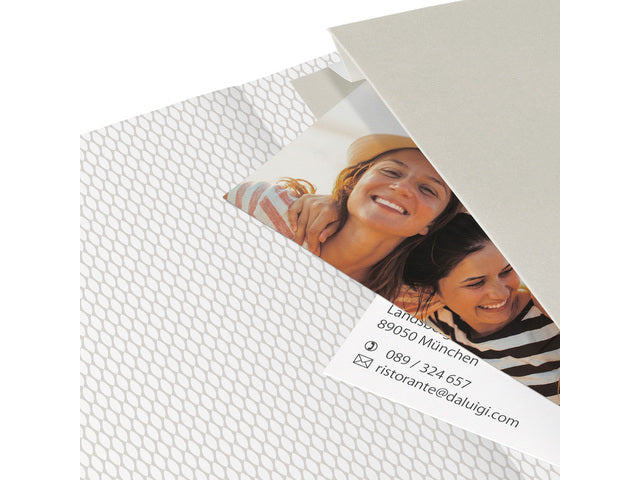 notitieboek Sigel Jolie Beauty A5 hardcover gelinieerd blauw