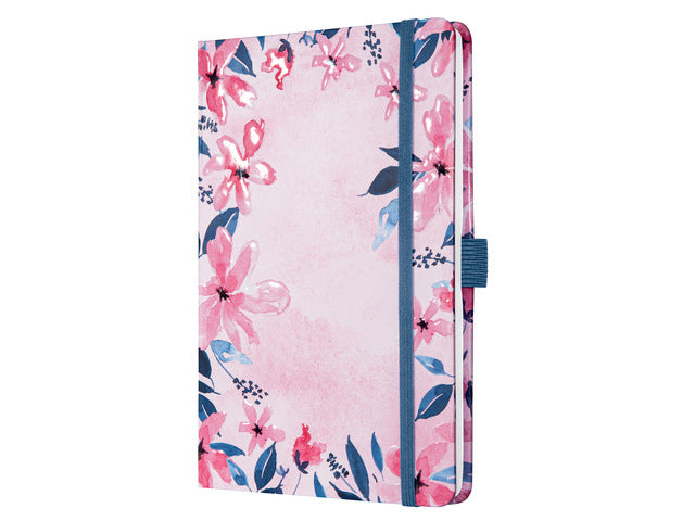 Notizbuch Jolie Beauty A5 Loose Florals Pink 174blz 80g geliniet