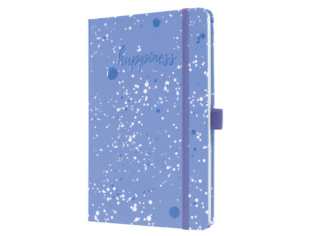 Notizbuch Jolie A5 Violet Happiness HC, 174 Seiten gedruckt.