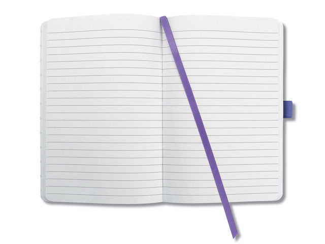 Notizbuch Jolie A5 Violet Happiness HC, 174 Seiten gedruckt.