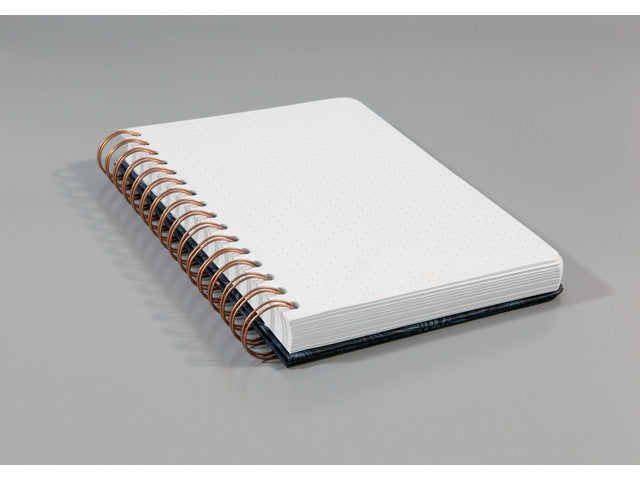 Notitieboek Jolie Inspire A5 spiraal Brush Marks. Punt-uitgelijnd. 240pagina's, 120grams papier. Hardcover