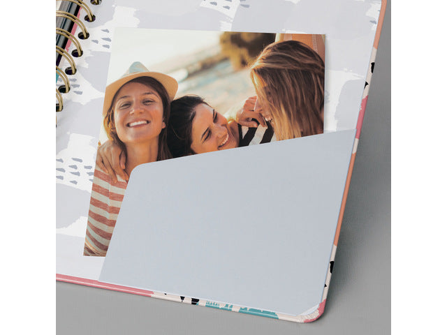 Notitieboek Jolie Inspire A5 spiraal Brush Marks. Punt-uitgelijnd. 240pagina's, 120grams papier. Hardcover