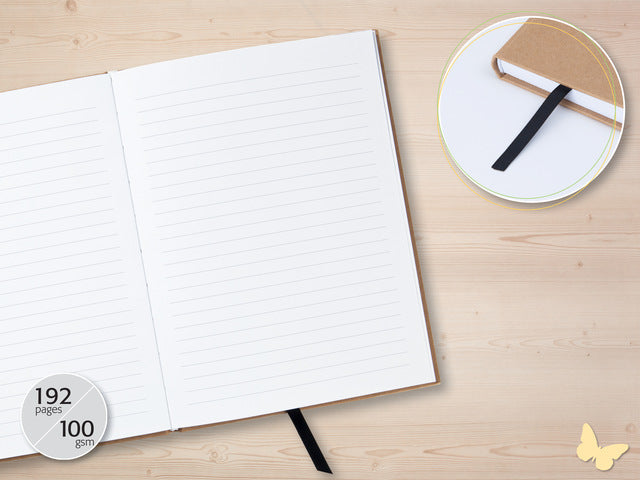 Notitieboek Jolie A5 Pure Positivity gelinieerd hardcover