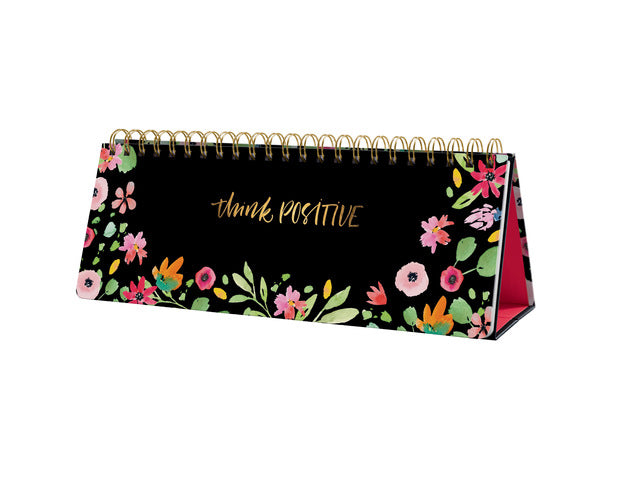 Weekplanner Beauty (EN), ongedateerd 300x114x17 mm Flower Love Hardcover
