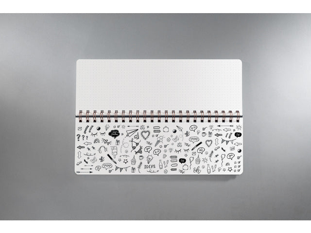 Weekplanner Inspire A4 liggend met GRATIS bureauonderlegger Rose Inspiration (JS201)