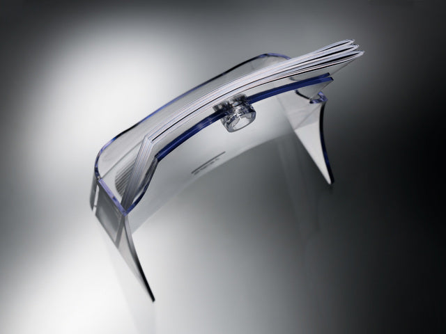 Maphouder Sigel tafelmodel 3xDIN lang transparant