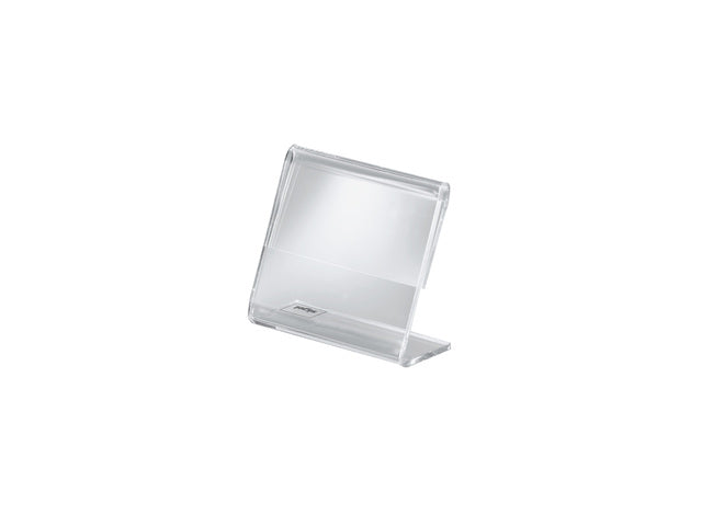 Info/Prijsstandaard Sigel A9 dwars transparant acryl doos a 10 stuks