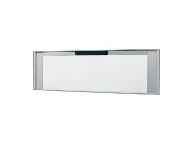 Wandbord Sigel akoestiek lichtgrijs, 1200x400x65 mm