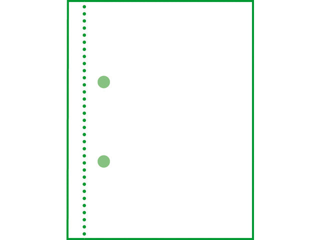 Leveringsbonnen met doorslag, 1e + 2e vel bedoeld, A5, zelfkopiërend, 2 x 40 vel