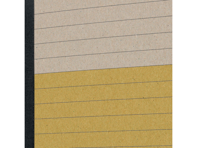 Notitieboek Sigel A5 zachtgeel softcover