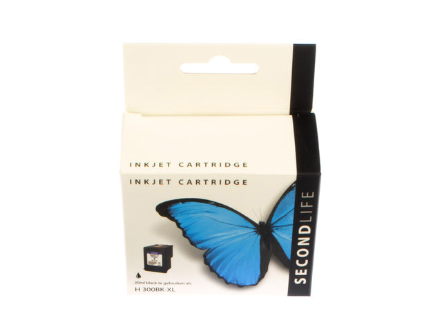 Cartridge SecondLife HP 300 XL zwart