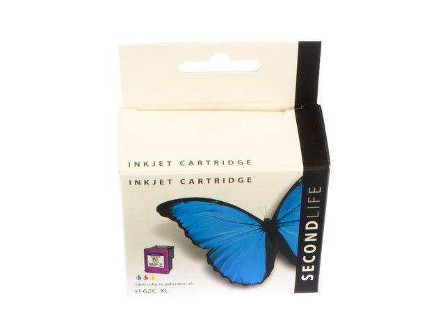 Cartridge SecondLife HP 62 XL kleur