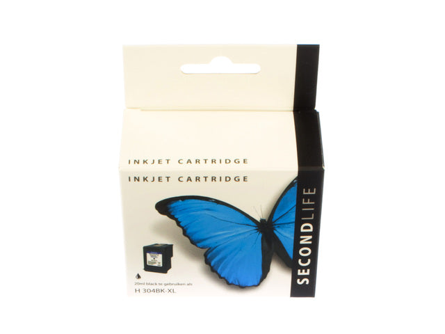 Cartridge SecondLife HP 304 XL zwart