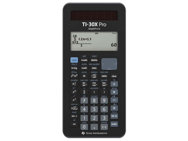 Rekenmachine TI-30XPROMP