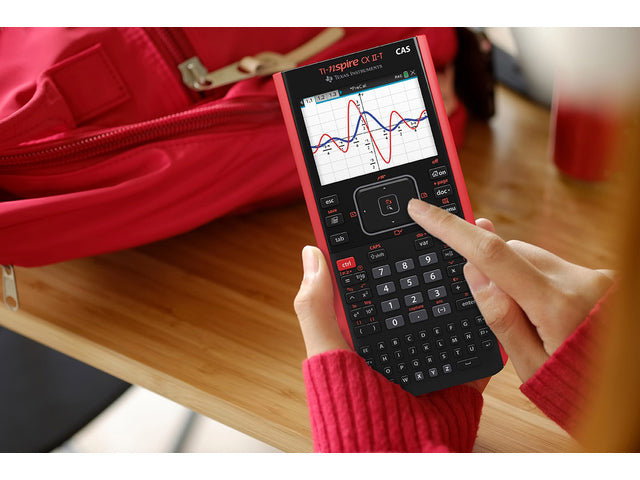 Grafische rekenmachine Nspire CX II-T CAS met onderwijssoftware