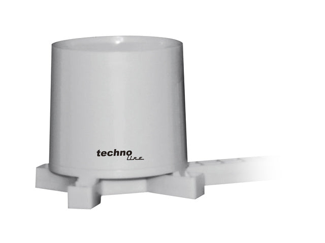 Wetterstation Technoline WS 1700 138x153x53mm Alu/Schwarz mit 3 Gebäudesensoren 100m