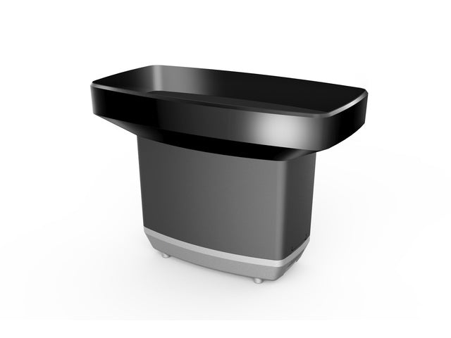 Wetterstation Technoline WS 9016 180x110x38mm schwarz/silber mit Regenmesser