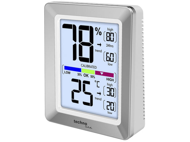 Thermometer Technoline WS 9460 73x89x27mm silber/weiß