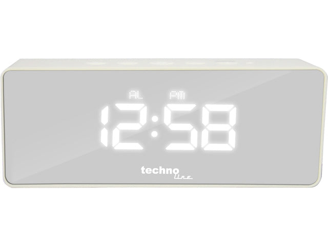 Wekker Technoline WT 475 140x53x35mm mit LED blau/grün