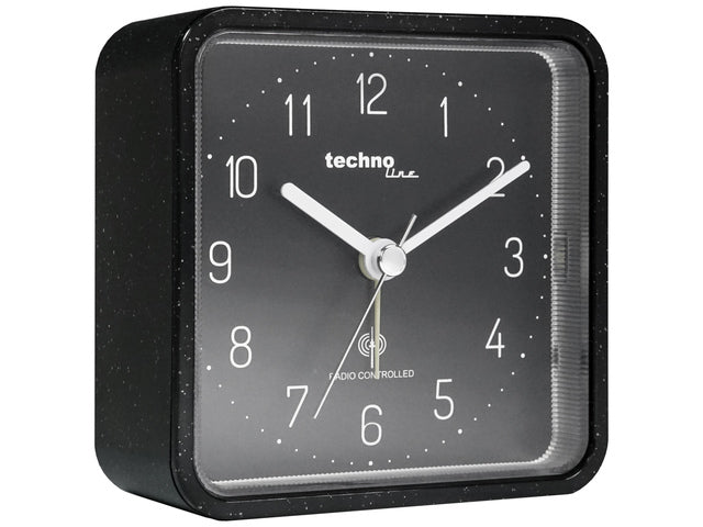 Wekker Technoline WT 775 91x91x40mm schwarz analog