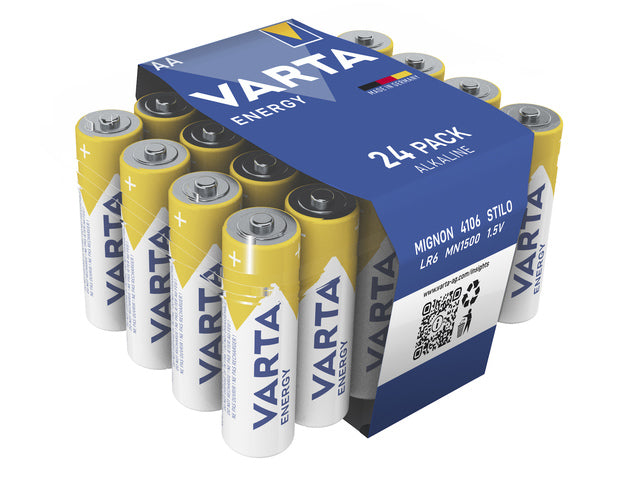 Batterij Varta Energy AA doos a 24 stuks