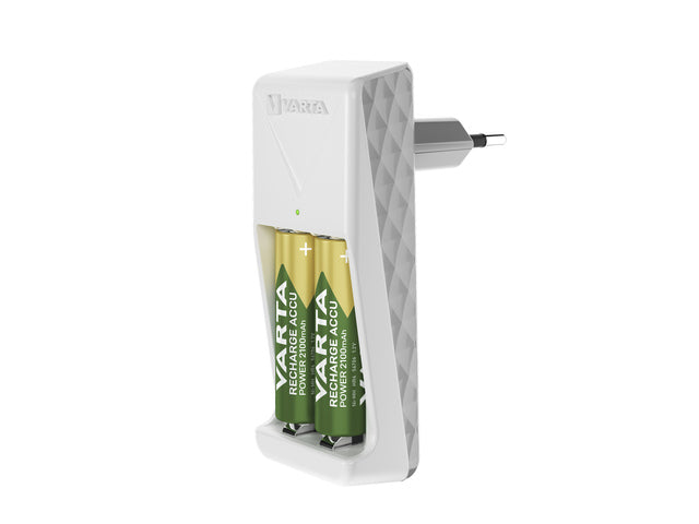 Batterijlader Varta voor 2 AA/AAA-batterijen