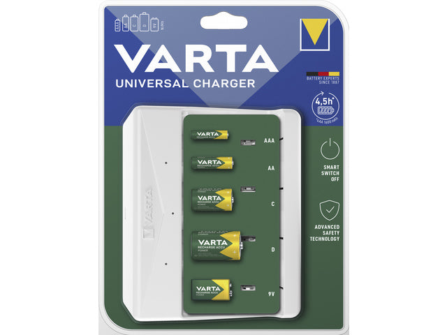 Batterijlader Varta universeel